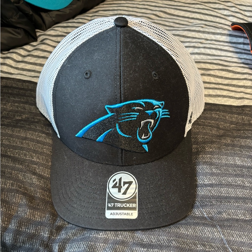 Panthers hat with tags